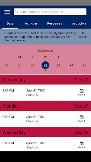 Tilted Athletic Facility Screenshot 2