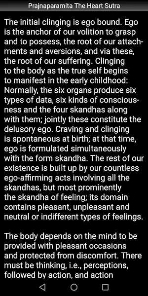 Prajnaparamita The Heart Sutra Screenshot 2