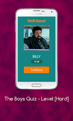 The Boys Quiz - Level [Hard] Screenshot 1
