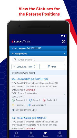 Stack Officials Screenshot 1