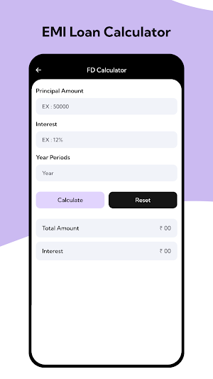 LoanTool : EMI Loan Calculator Screenshot 2