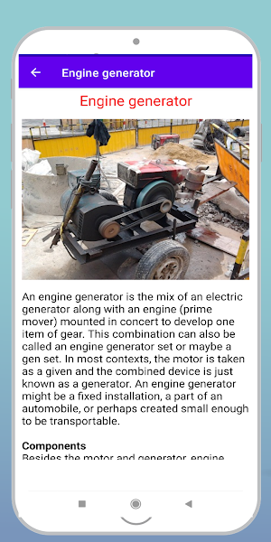 Types of Generator Screenshot 3