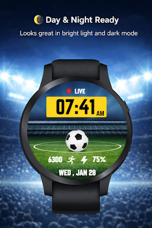 Football Arena Watch Face Screenshot 3