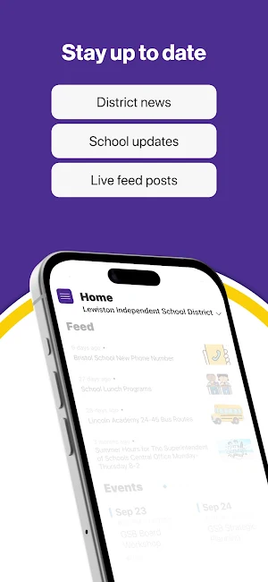 Lewiston ISD #1 Screenshot 2