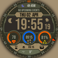 Digital Watch Face MB432