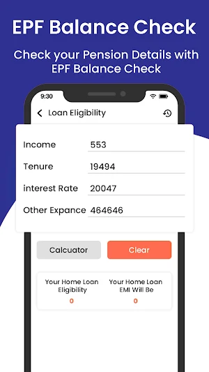 EPF Balance Check Online Screenshot 0