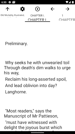 Book, Old Mortality, Illustrat Screenshot 1