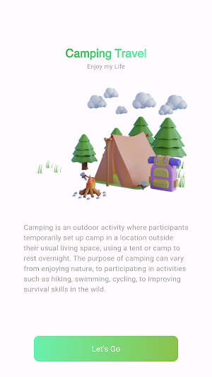 Travel Camping Note Screenshot 2