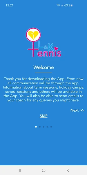 LK Tennis Screenshot 1