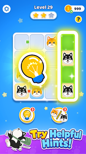 Pawdoku: Cat Dog Logic Puzzle Screenshot 2