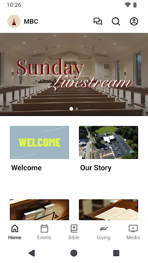 Monticello Baptist Church Screenshot 0