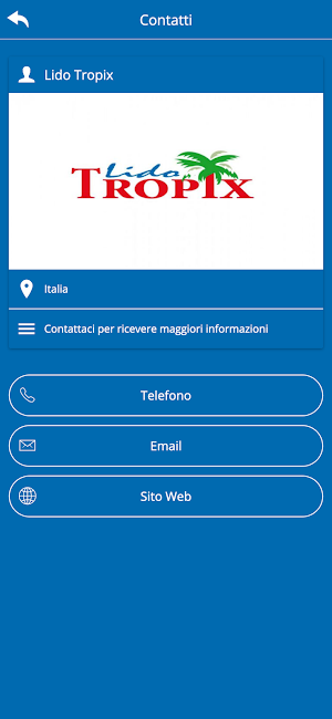 Tropix Prenota ombrellone Screenshot 2