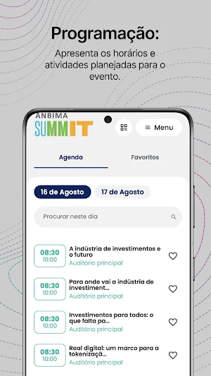 Anbima SUMMIT Screenshot 3