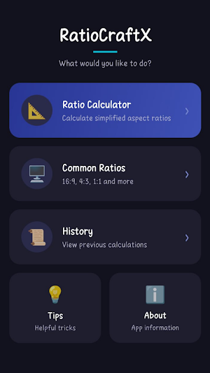 RatioCraftX Screenshot 2