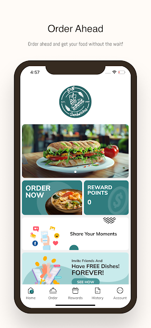 B&N Sandwiches Screenshot 0