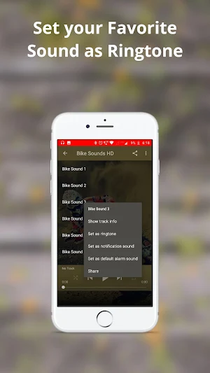 Bike Sounds - Best Motorcycle Sounds Ringtones Screenshot 2