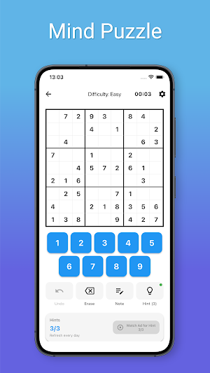 Play Sudoku Screenshot 0