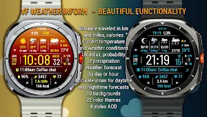 VF Weather Inform Watch Face Screenshot 0