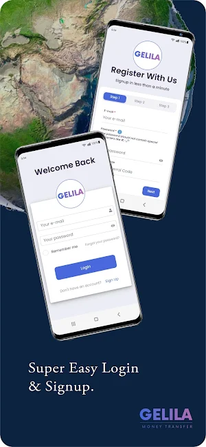 Gelila Money Transfer Screenshot 1