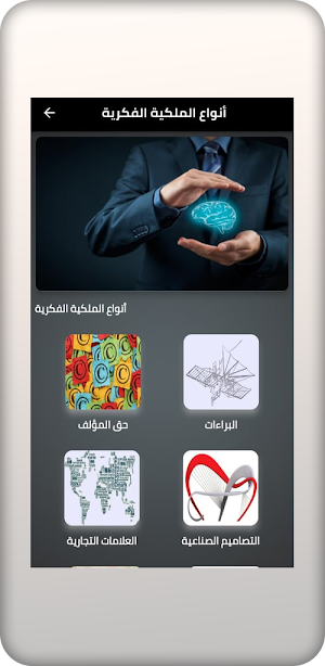 الملكية الفكرية Screenshot 1