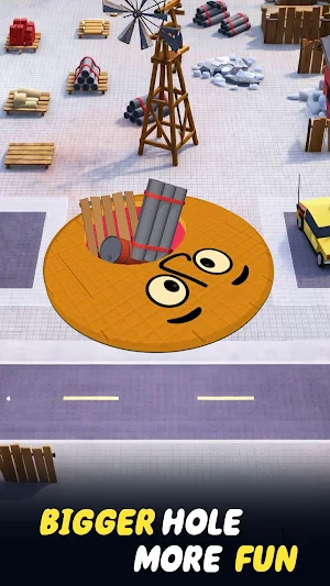 Hole Eats Pixel: Black Craft Screenshot 3
