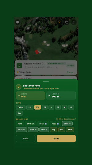 Caddie+Training Screenshot 2