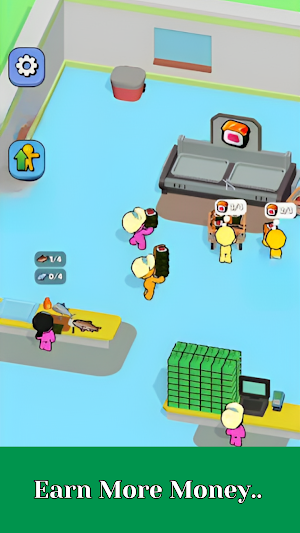Idle Mini Mall-Market Tycoon Screenshot 2