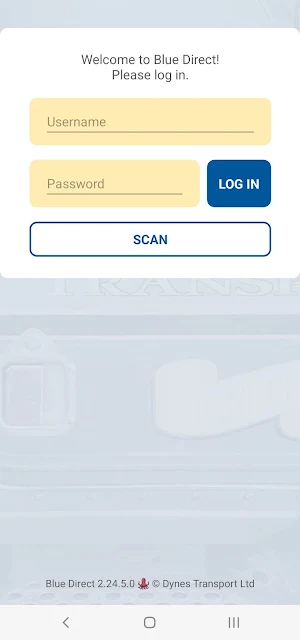 Blue Direct Mobile Screenshot 0