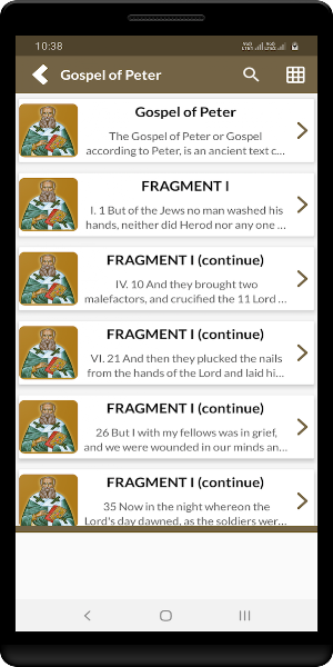 Gospel of Peter Screenshot 2