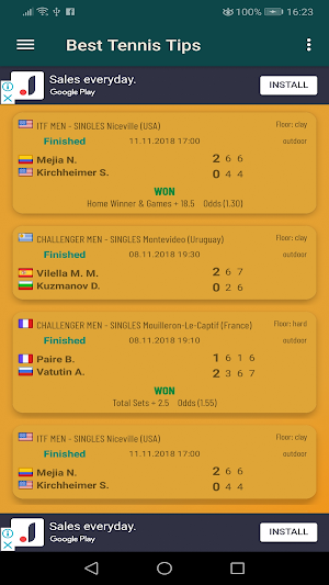 Best  Tennis Tips Screenshot 1