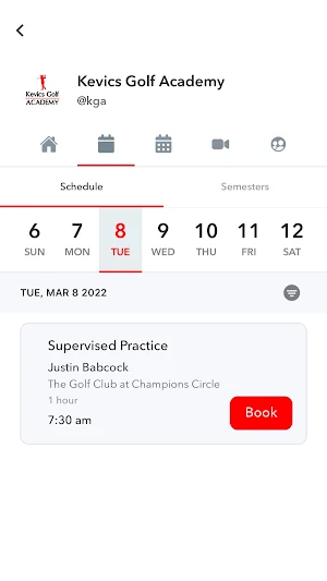 Kevics Golf Academy Screenshot 1