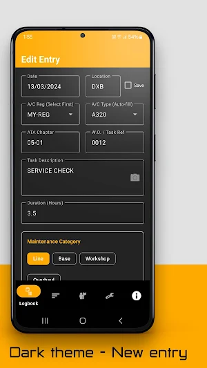 Aero Pro - Maintenance Logbook Screenshot 3