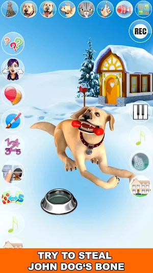 Talking John Dog - Frozen City Screenshot 2