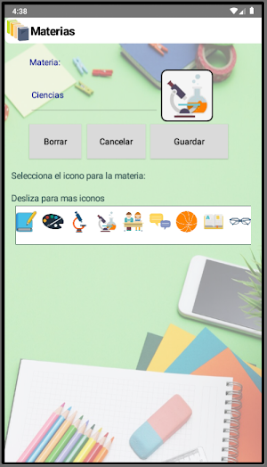 Mis Materias Screenshot 1