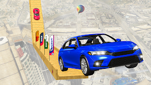 Crazy Car Stunt: Racing Games Screenshot 2