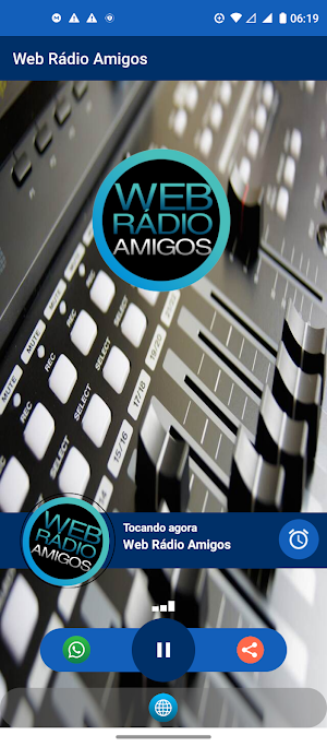 Web Rádio Amigos Screenshot 1