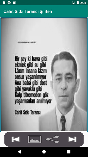 Cahit Sıtkı Tarancı Şiirleri Screenshot 2