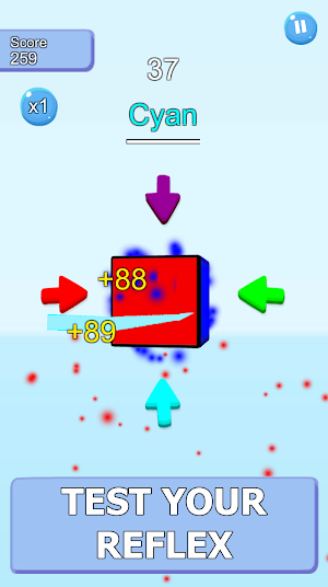 Reflex Cube Game Screenshot 0