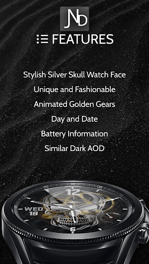 JND Classic Silver Analog Skul Screenshot 2