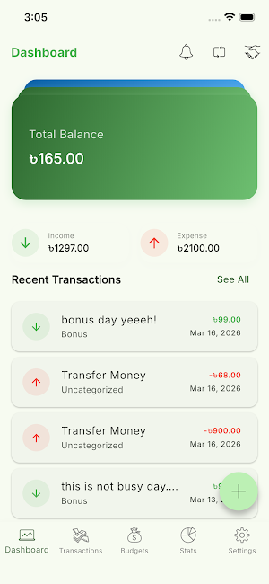 Mango Finance - Daily Expense Screenshot 0
