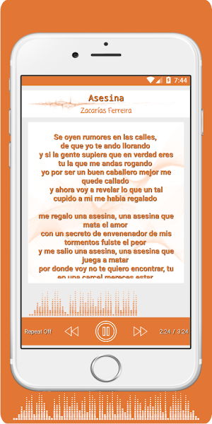 Zacarías Ferreira Musica Screenshot 1