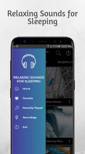 Relaxing Sounds for Sleeping Screenshot 0