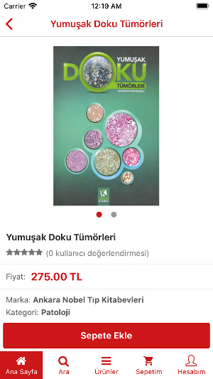 Ankara Nobel Tıp Kitabevleri Screenshot 2