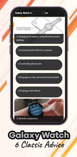 Galaxy Watch 6 Classic Advice Screenshot 1