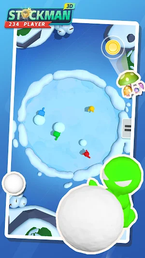 Stickman 2 3 4 Player Games 3D Screenshot 2