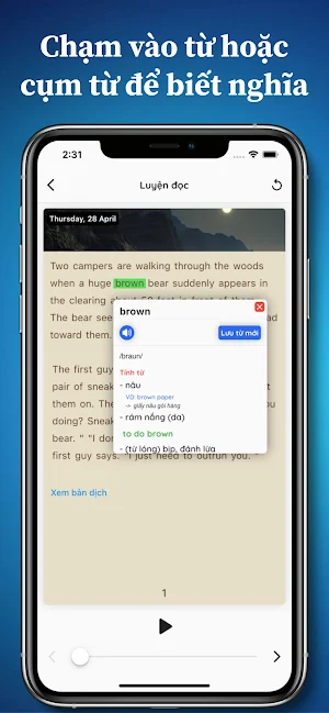AntKara: Luyện đọc tiếng Anh Screenshot 1