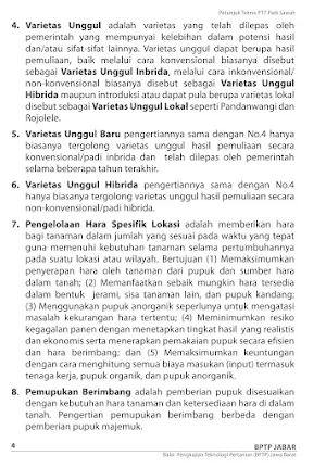 Petunjuk Teknis PTT Padi Sawah Screenshot 3