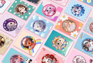 Cute Baby Clock Live Wallpaper Screenshot 0