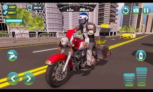 City Bike Driving Simulator-Real Motorcycle Driver Screenshot 3