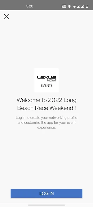 Lexus Racing Events Screenshot 2